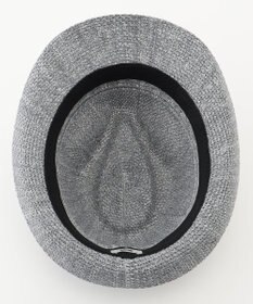 JOSEPH ABBOUD 【洗える・サイズ調整可】ウォッシャブルヘリンボーン ハット