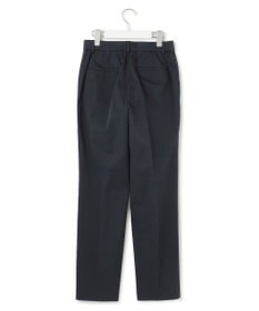 23区 【洗える】コットンサテンストレッチ テーパードパンツ