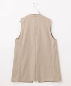 J.PRESS LADIES 【セットアップ対応・洗える・UVケア・速乾】 OXIJEWELストレッチ ジレ