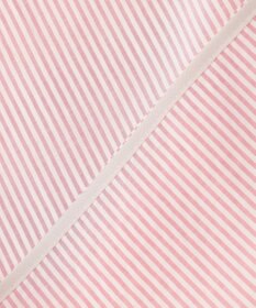 J.PRESS LADIES 【洗える】コットンアセVis ストライプ ギャザー ブラウス