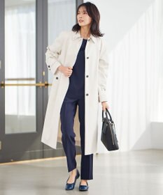 23区 【セットアップ対応】トリアセダブルジョーゼット ブラウス