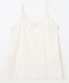 ANY デシンレースキャミソール