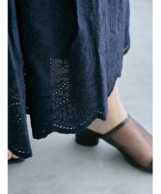 Te chichi エンブロイダリーティアードスカート