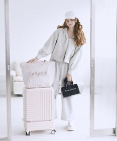 Maison de FLEUR 撥水加工リボンキャリーオンバッグ