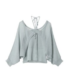 Green Parks ・swing by SET2点ニットボレロ&ニットキャミ