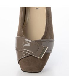 Riz raffinee <Riz raffinee>【レイン対応】ベルト巻きスクエアトゥパンプス