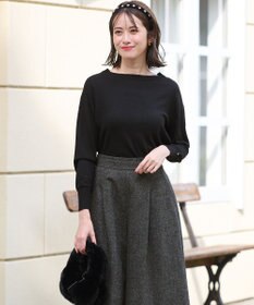 ANY SIS 【洗える】カシミヤブレンド ニット