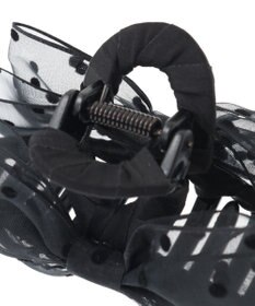 Maison de FLEUR ドットチュールリボンバンスクリップ