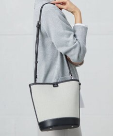 J.PRESS LADIES 【2way】Bucket キャンバス バッグ