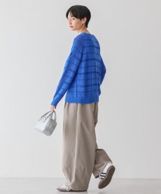 AMERICAN HOLIC 透かし編みニットプルオーバー