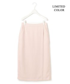 ICB 【接触冷感・UVケア・速乾・洗える】FluidBackSatin ナロースカート