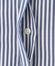 #Newans 【シワになりにくい/洗濯機可能】ダブルフリルヘムシャツ