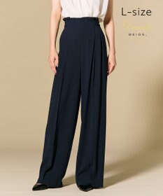 BEIGE， 【Lsize・セットアップ対応】CINDY / ハイウエストパンツ
