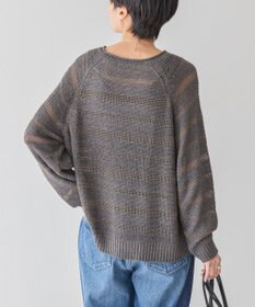 AMERICAN HOLIC 透かし編みニットプルオーバー