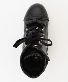 ANY KIDS 編み上げリボンブーツ