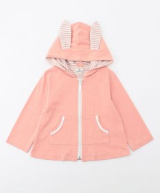 組曲 KIDS 【80-90cm】セーラーボーダー パーカー