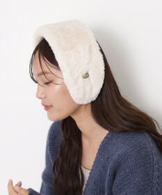 MOONBAT PAUL&JOE ACCESSOIRES(ポール&ジョー)カチューシャ イヤマフ ネコチャーム付