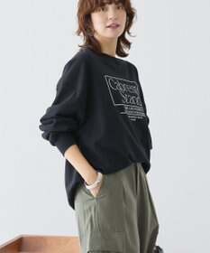 AMERICAN HOLIC ボックスロゴプリント裏毛プルオーバー