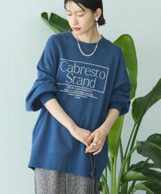 AMERICAN HOLIC ボックスロゴプリント裏毛プルオーバー