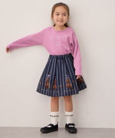 ANY KIDS 【Good Price】 ANY刺繍 長袖Tシャツ