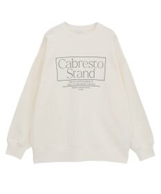 AMERICAN HOLIC ボックスロゴプリント裏毛プルオーバー