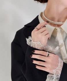 Phoebe 【伸びるリング・金属アレルギー対応】バブルフィットリング　シルバー