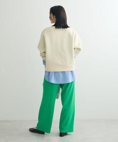 Green Parks ロゴラメニットプルオーバー