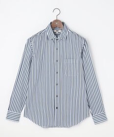 JOSEPH ABBOUD 【キングサイズ・ストレッチ・イージーケア・JAPANファブリック】ストライプストレッチ シャツ