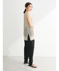 Green Parks スパンコールニットベスト