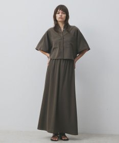 uncrave ドライタッチトロ フレアスカート