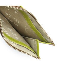 IBIZA フルータス　やぎ革　マルチケース（キウイ）