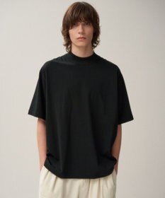 ATON DRY COTTON JERSEY | スタンダード モックネックTシャツ - UNISEX