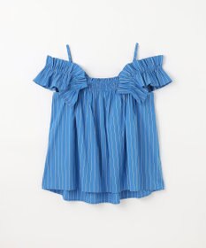 GRACE CONTINENTAL ショルダーフリルトップ