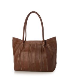 UNBILLION ピークスピーク PEAKS PEAK / ソフトレザーマルチストライプトート