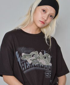 WEGO 【ユニセックス着用ITEM】パターンアップリケグラフィックT（SS）