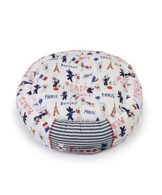 PET PARADISE リサとガスパール クールカドラー 丸型《パリ柄》 小型犬