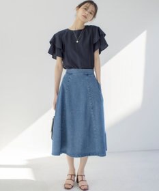 組曲 カールマイヤーフリル ブラウス