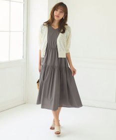 Feroux 【洗える】ドロストデザイン ワンピース