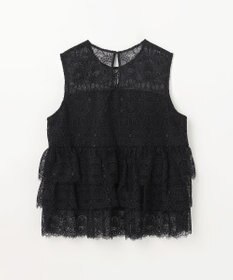 GRACE CONTINENTAL レースギャザートップ