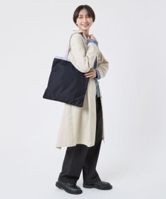 LeSportsac LARGE EMERALD TOTE/ディープシー/ソフトラベンダー