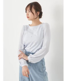 earth music&ecology パールポイントプルオーバー