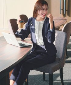 Tiaclasse L 【新色追加】レースブラウス