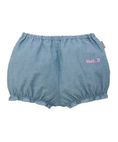 MIKI HOUSE HOT BISCUITS 【70-90cm】ダンガリー素材 ブルマ