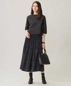 自由区 L 【洗える】ポリエステルホールガーメントプルオーバー ニット