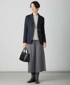 J.PRESS LADIES 【WEB限定カラーあり】ツムギートflannel クロップド パンツ