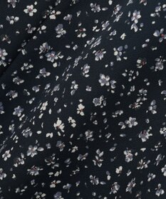 J.PRESS LADIES L 【洗える】スパンウェーブフラワープリント ワンピース