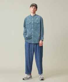 J.PRESS YORK STREET 【UNISEX】シャツコール バンドカラーシャツ