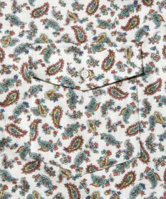 J.PRESS MEN 【J.PRESS ORIGINALS】PAISLEY REGULAR SHIRT / BAGGY FIT