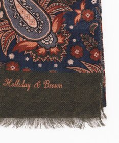 JOSEPH ABBOUD 【イタリア製】マルチペイズリー ストール