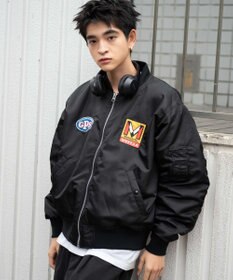 WEGO 【ユニセックス着用ITEM】パテッドワッペンMA－1